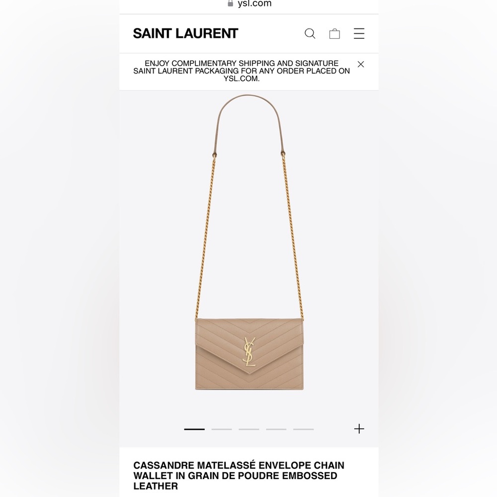 Ysl crossbody bag